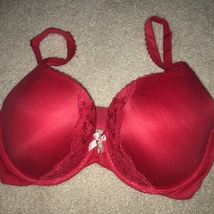 VS Body by Victoria Perfect Shape Red Bra Size34DD